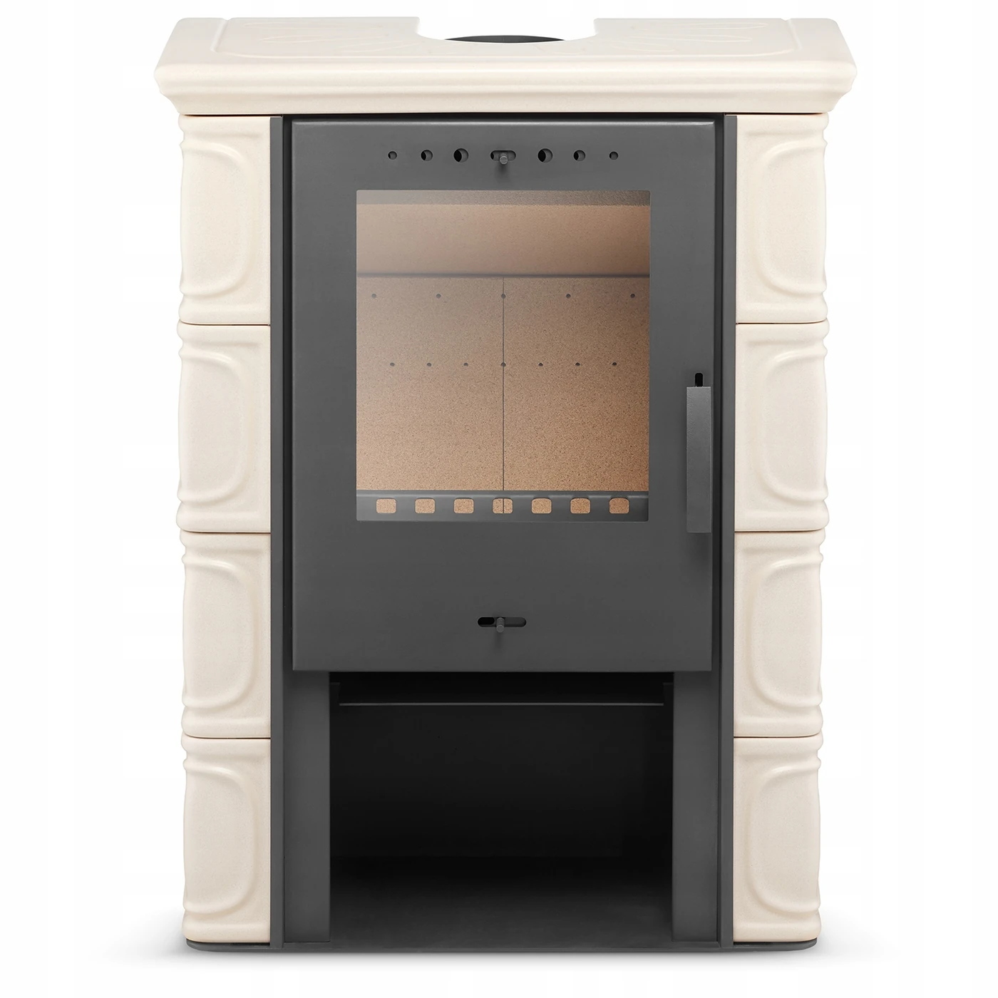 Piec kaflowy Flama ELDUR cappuccino · 120 kg (1 szt.)